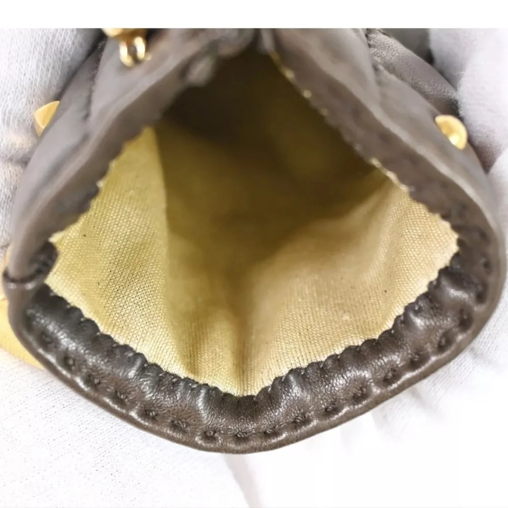 HERMES H Logo Leather Gloves!